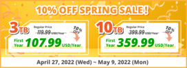 Campaign/10% Off Spring Sale