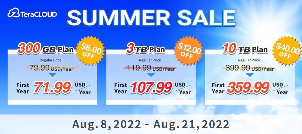 Annual Plan Summer Sale