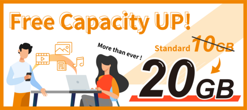 Free Capacity UP!