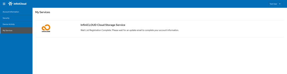 Account Console InfiniCloud.png Account Console InfiniCloud.png