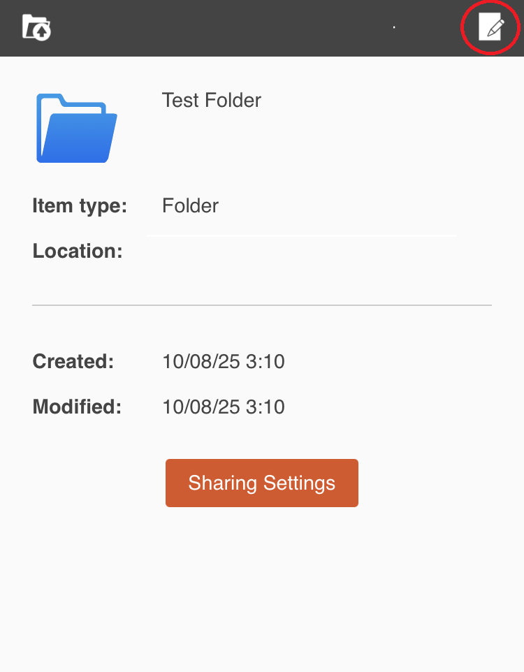 Mobile Rename File Renaming a file or folder|InfiniCLOUD | All-In-One Cloud Storage | Get ...